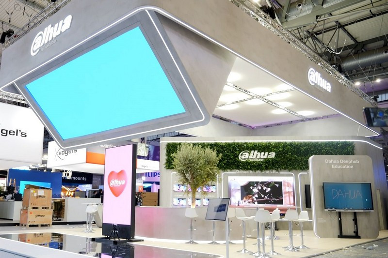 Трехмерные дисплеи и решения для управления Dahua на выставке ISE 2023