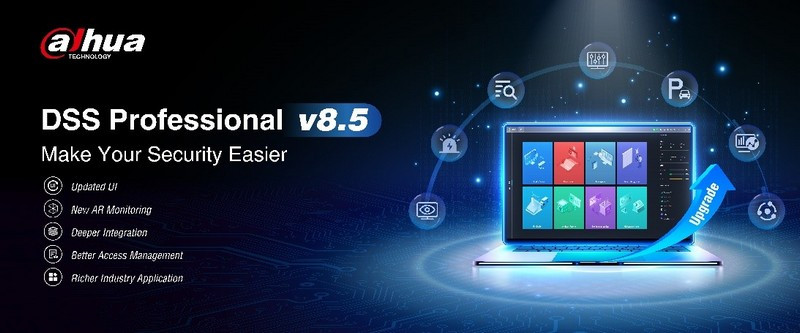 Dahua Technology обновляет платформу DSS Professional до версии 8.5