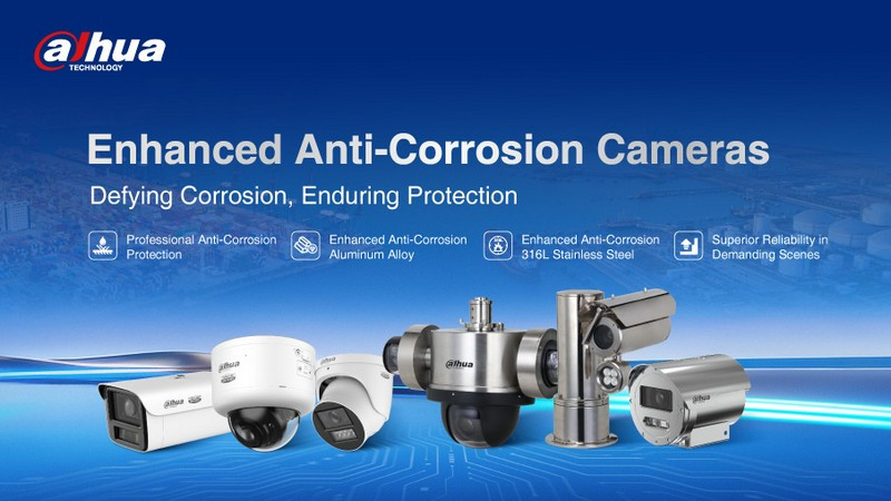 Dahua представляет усиленные антикоррозийные IP-камеры для экстремальных сред