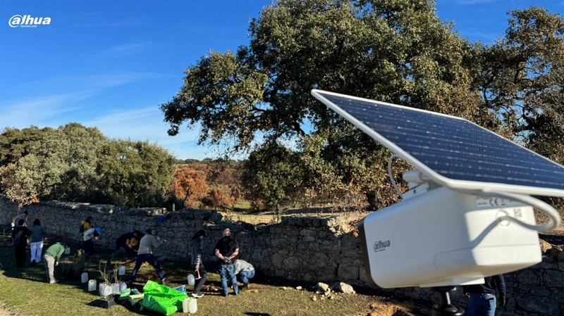 Dahua Iberia возвращает к жизни пострадавшие от пожаров леса Мадрида. Изображение 3